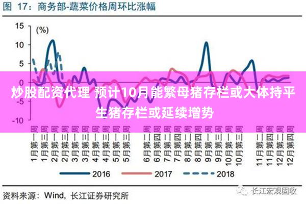 炒股配资代理 预计10月能繁母猪存栏或大体持平 生猪存栏或延续增势